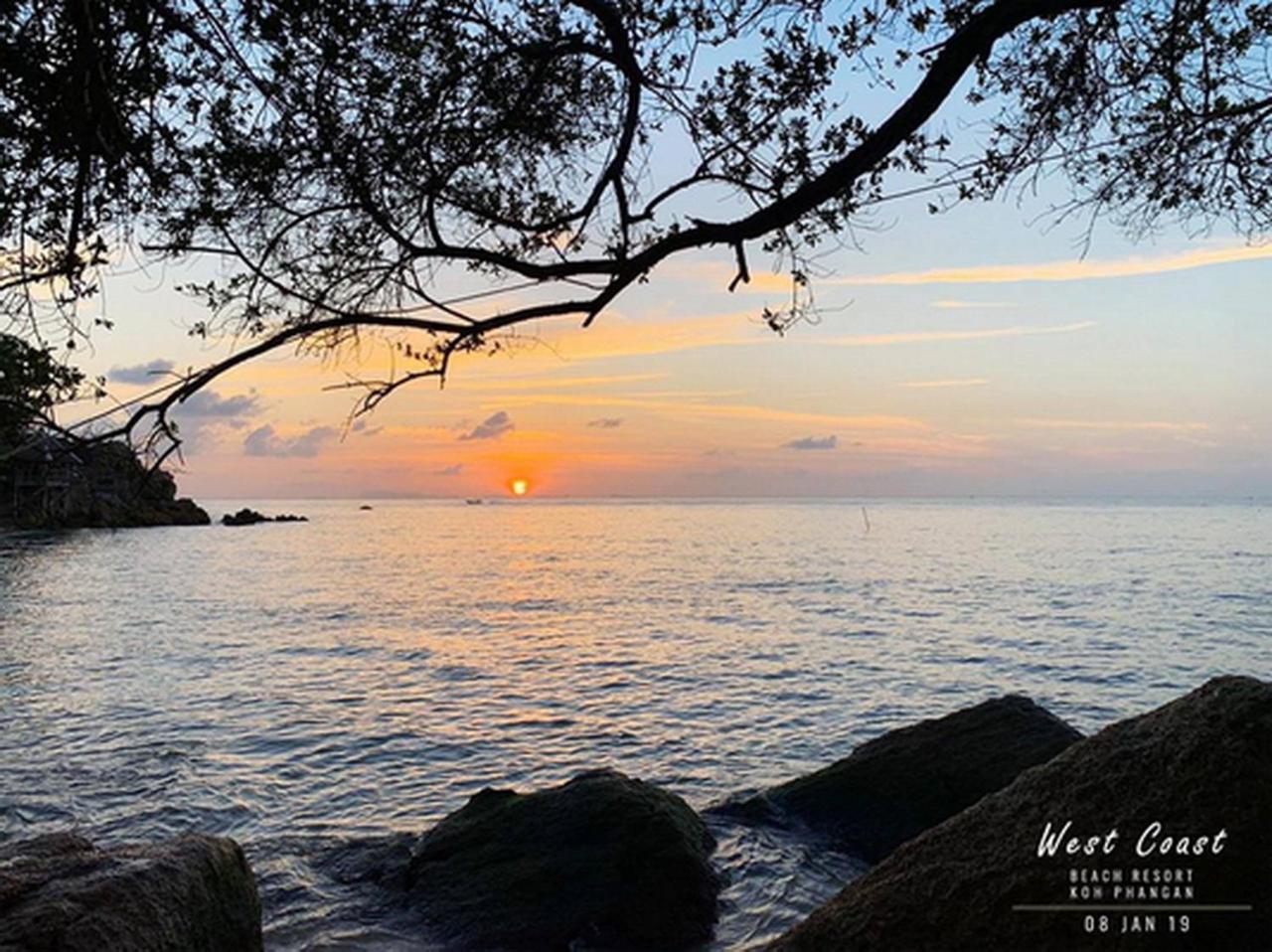 West Coast Beach Resort Ko Pha Ngan Luaran gambar